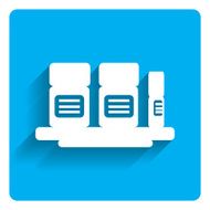 Pharmacy shelf icon N2