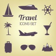 Travel Icons Set N27