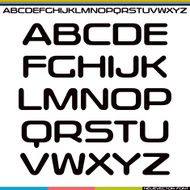 Display sans serif font N5