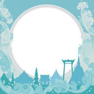 Songkran festival background