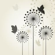 Three dandelions N3