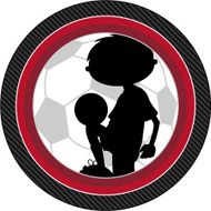 Soccer Football Boy Silhouette N6