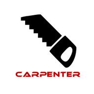 Black isolated saw tool icon