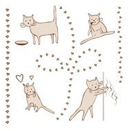 Cats Life Comic Sketch N2
