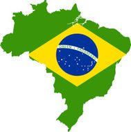 Brazil Map N16