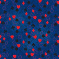 Background with card suits N2