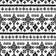 Tribal art ethnic seamless pattern N31