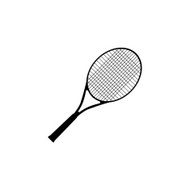 Tennis symbol illustration