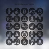 Christmas icons set N192