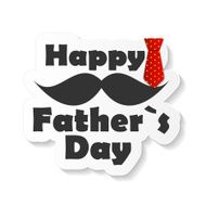 Happy Father`s Day Poster Card Vector Illustration N32