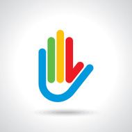 creative hand icon N10