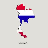 Map of Thailand for your design N2