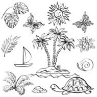 Set of exotic objects
