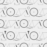Bicycle seamless pattern N24