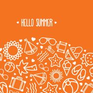 Summer Icons Background N3