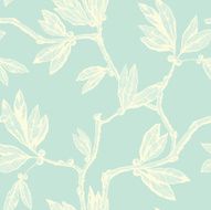 Seamless Pattern with floral ornament N197