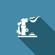 Gas storage icon Vector Illustration