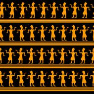 Egyptian ethnic seamless pattern N2