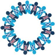 British and scottish boys circle