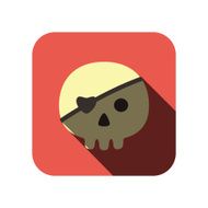 Halloween flat icon N31
