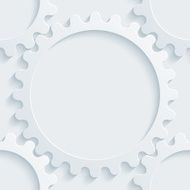 Gears 3D Seamless Wallpaper Pattern N2