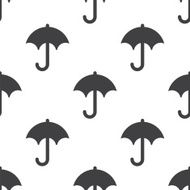 umbrella vector seamless pattern