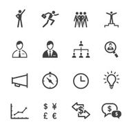Finance and Human Resource Icons N2