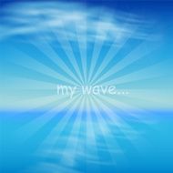 Abstract background of the sea