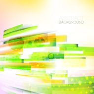 Abstract bottom oriented color wave living lines illustration