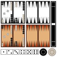 Backgammon game