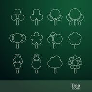 Tree icons N10