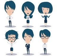 Business people characters N2