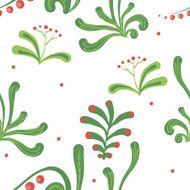Elegance Seamless pattern with flowers N13
