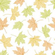 Autumn seamless background N11