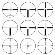 Cross hair and target set N2