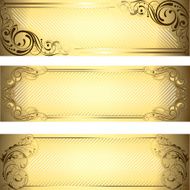 Gold label set