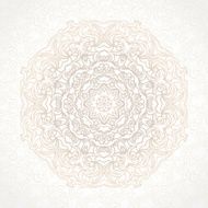 Vector vintage pattern in Victorian style N9