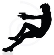 man with a gun N44