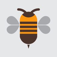 Bee Silhouette