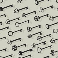 vector seamless keys wallpaper