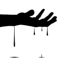 silhouette hand N7