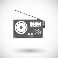 Radio single icon N2