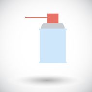 Spray with chemicals N2