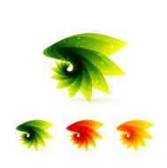 Shiny green leaves compositions