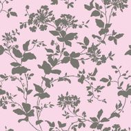 Seamless Pattern with floral ornament N207