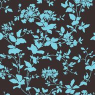 Seamless Pattern with floral ornament N208