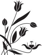 Floral background N1165