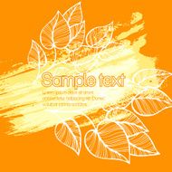 Fall Leaf Vector Illustration N6