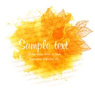 Fall Leaf Vector Illustration N8