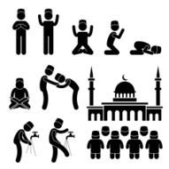 Islam Muslim Religion Culture Pictogram